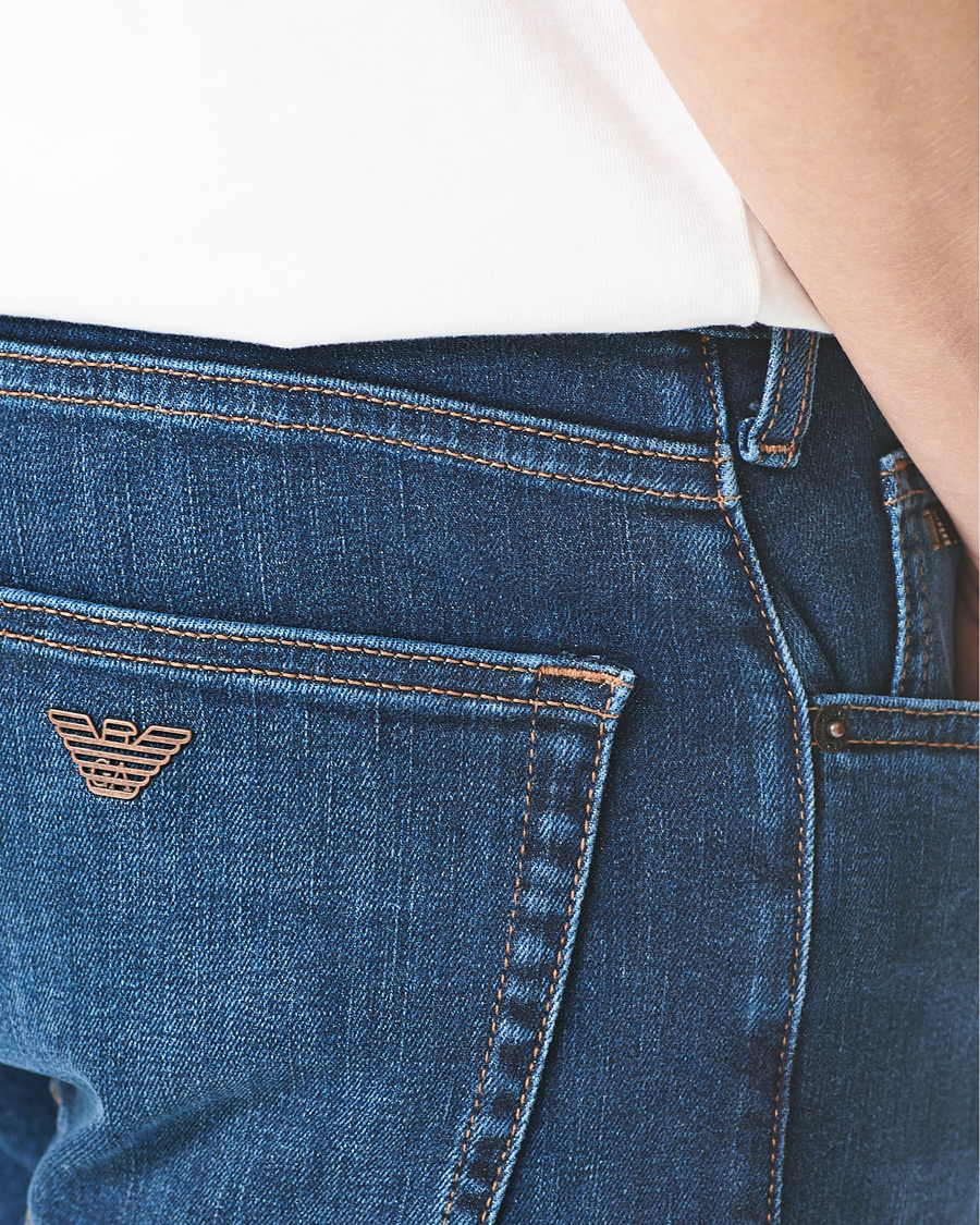 Herren | Jeans | Emporio Armani | Regular Fit Jeans Dark Blue