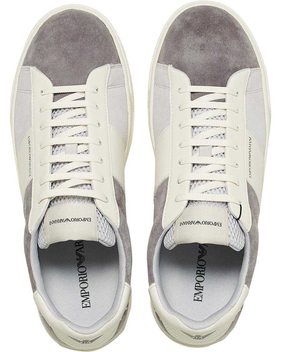 Herren | Emporio Armani Suede Sneaker Beige | Emporio Armani | Suede Sneaker Beige