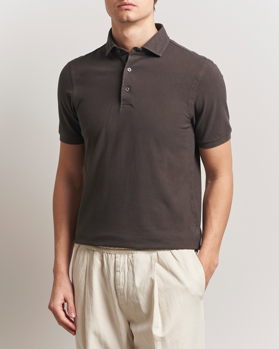 Herren |  | Gran Sasso | Washed Polo Brown