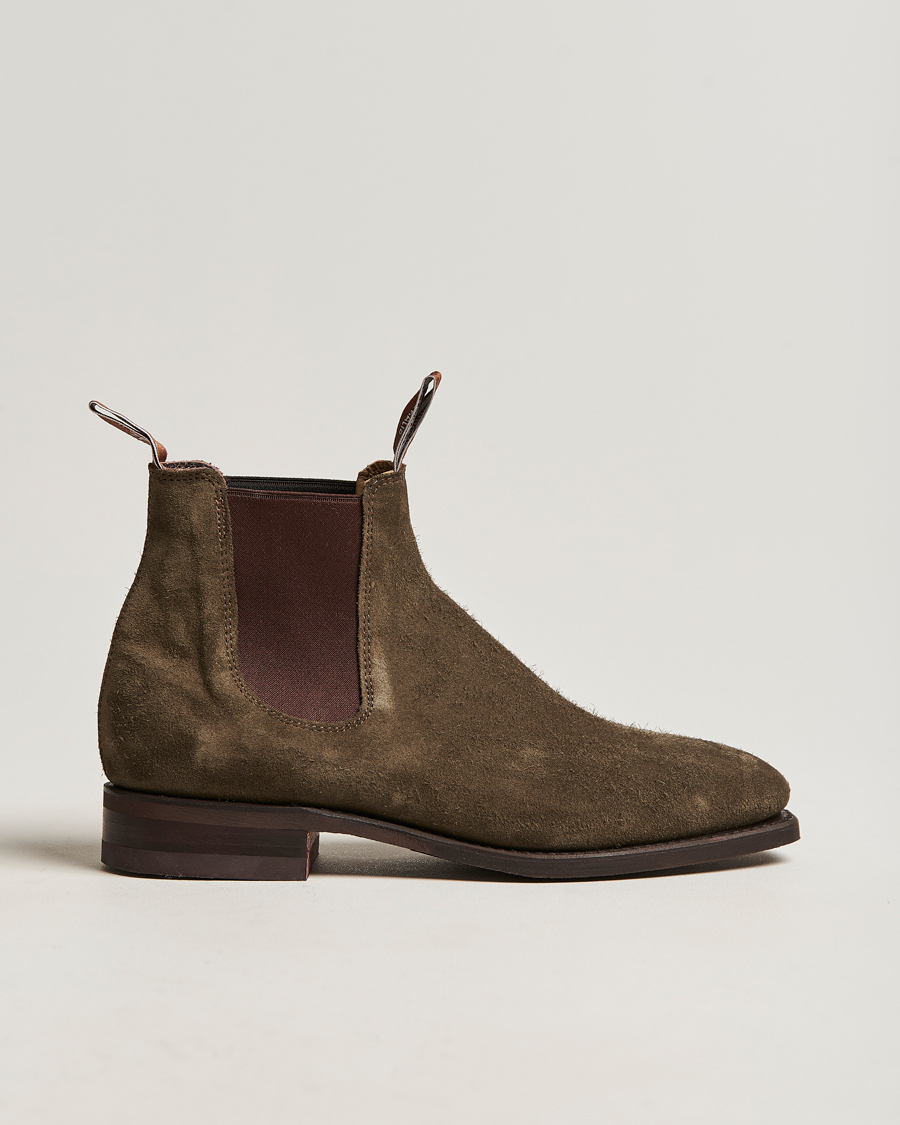 Herren | R.M.Williams Blaxland G Boot Universe Khaki Suede | R.M.Williams | Blaxland G Boot Universe Khaki Suede