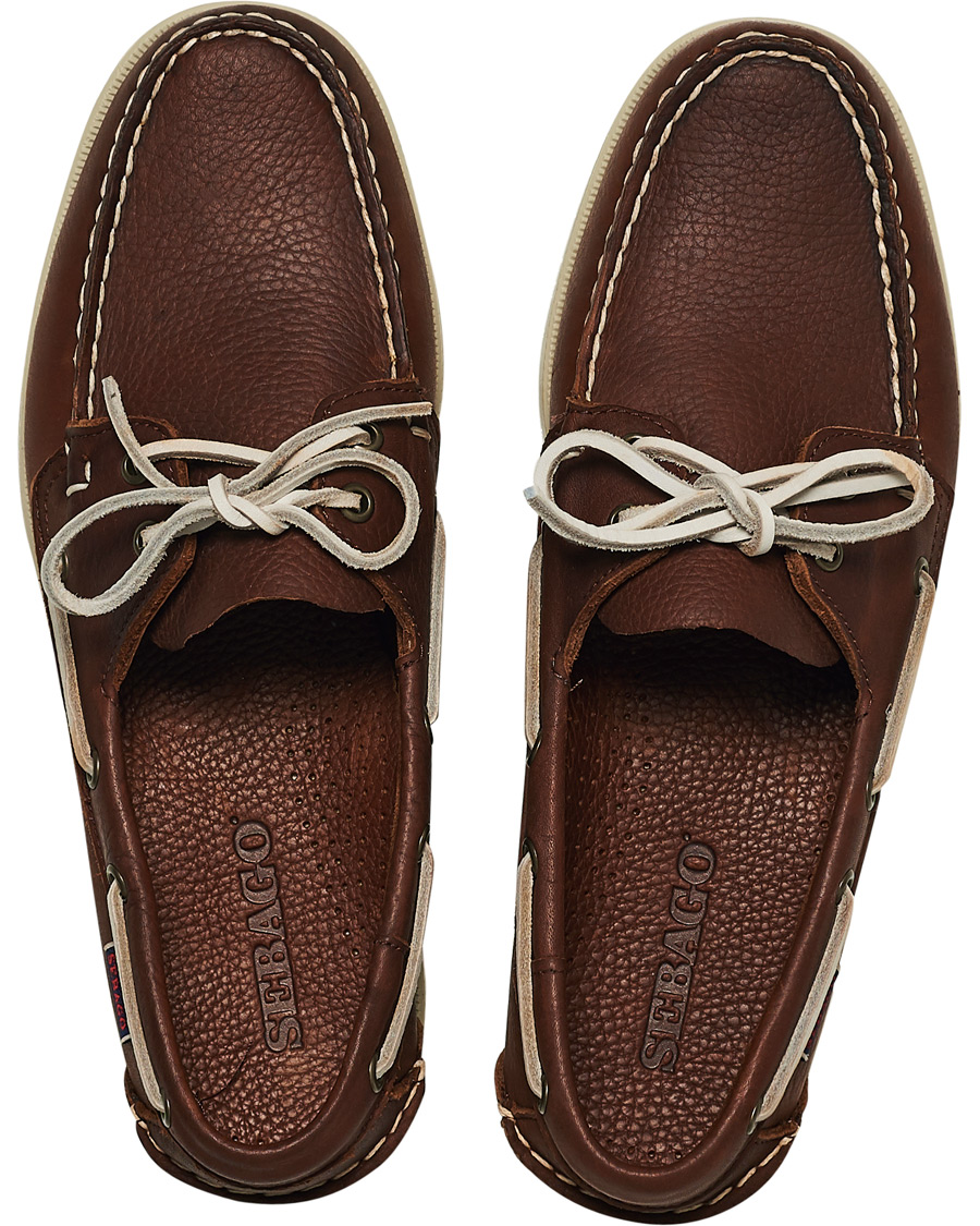 Herren | Sebago Docksides Boat Shoe Portland Brown | Sebago | Docksides Boat Shoe Portland Brown