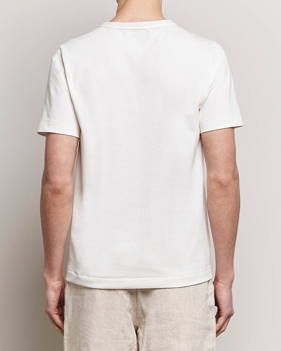 Herren | T-Shirts | Merz b. Schwanen | Relaxed Loopwheeled Sturdy T-Shirt White