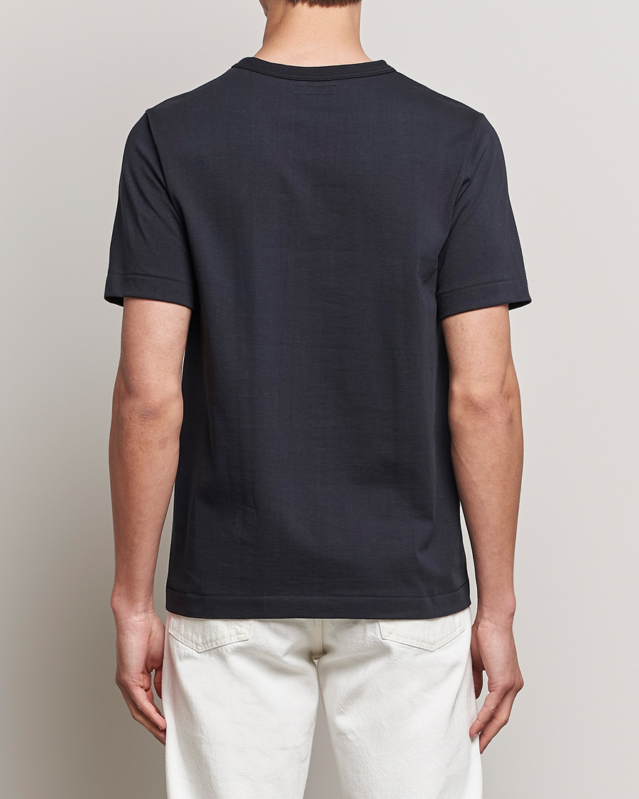Herren | T-Shirts | Merz b. Schwanen | Relaxed Fit Loopwheeled T-Shirt Charcoal