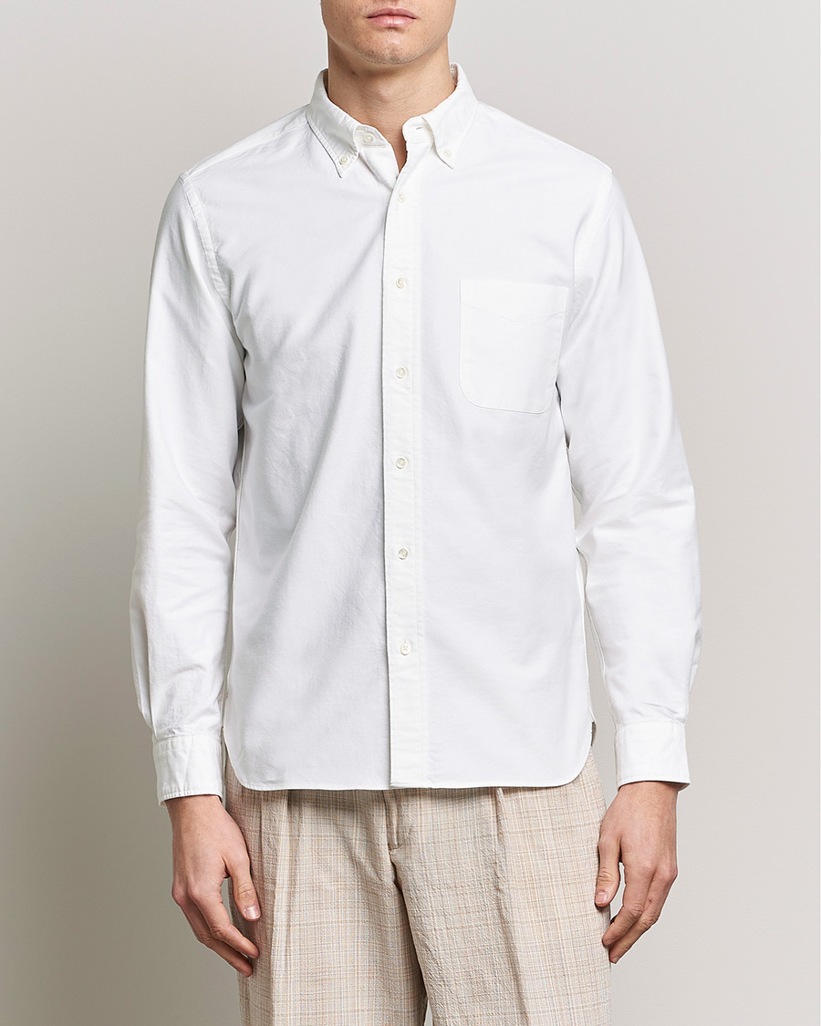 Herren | Japanese Department | BEAMS PLUS | Oxford Button Down Shirt White