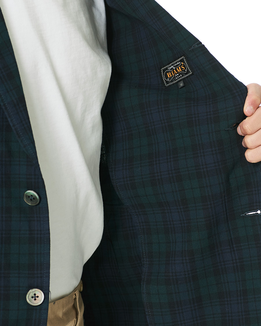 Herren | Sakkos | BEAMS PLUS | Unconstructed Blazer Blackwatch
