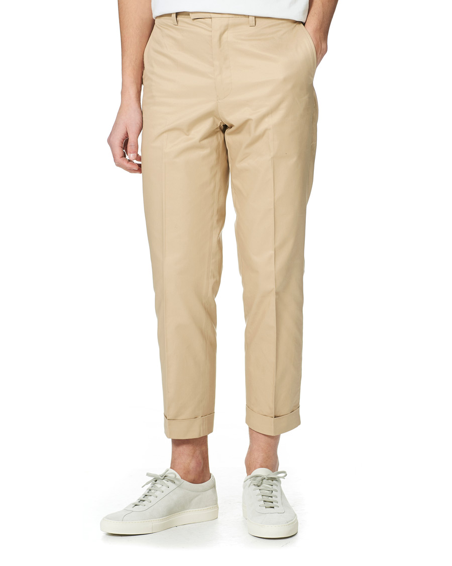 Herren | Hosen | BEAMS PLUS | Ivy Cropped Trousers Beige