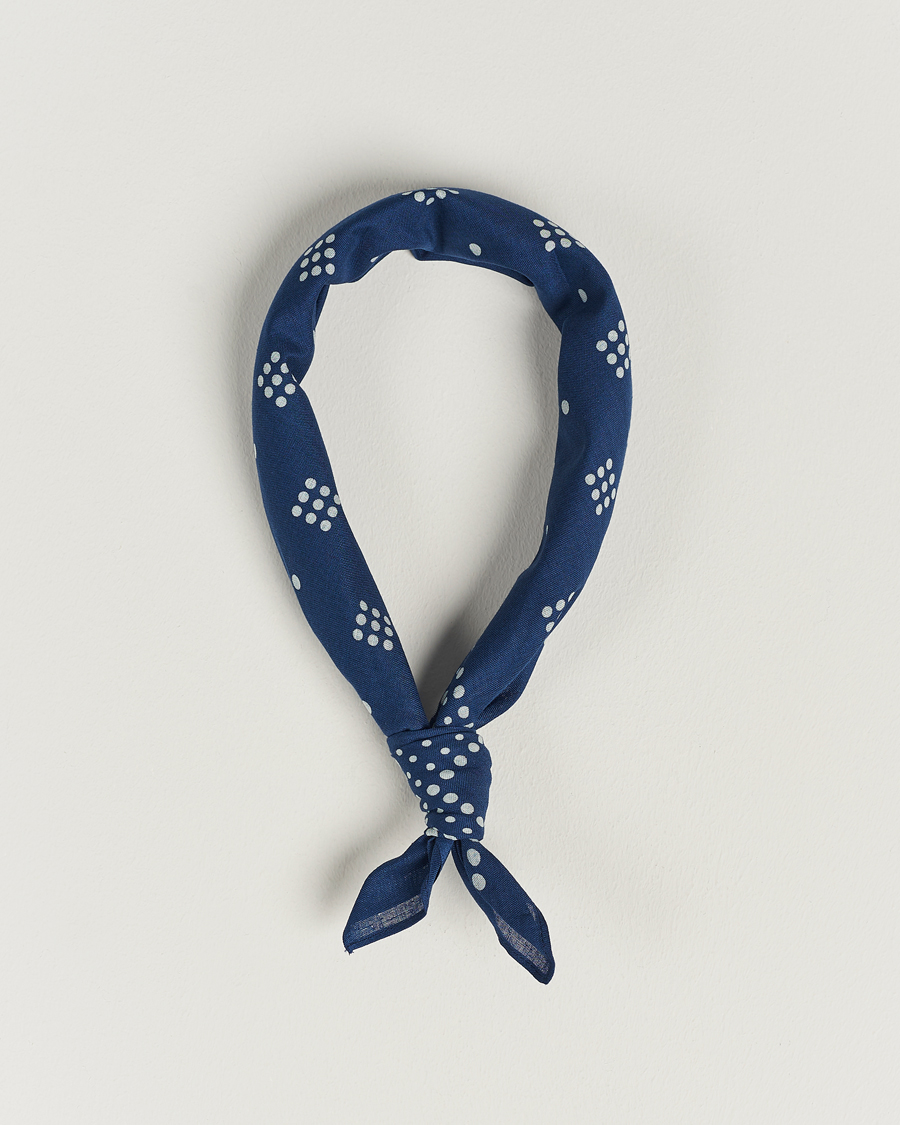 Herren | BEAMS PLUS Bandana 2-Pack Navy | BEAMS PLUS | Bandana 2-Pack Navy