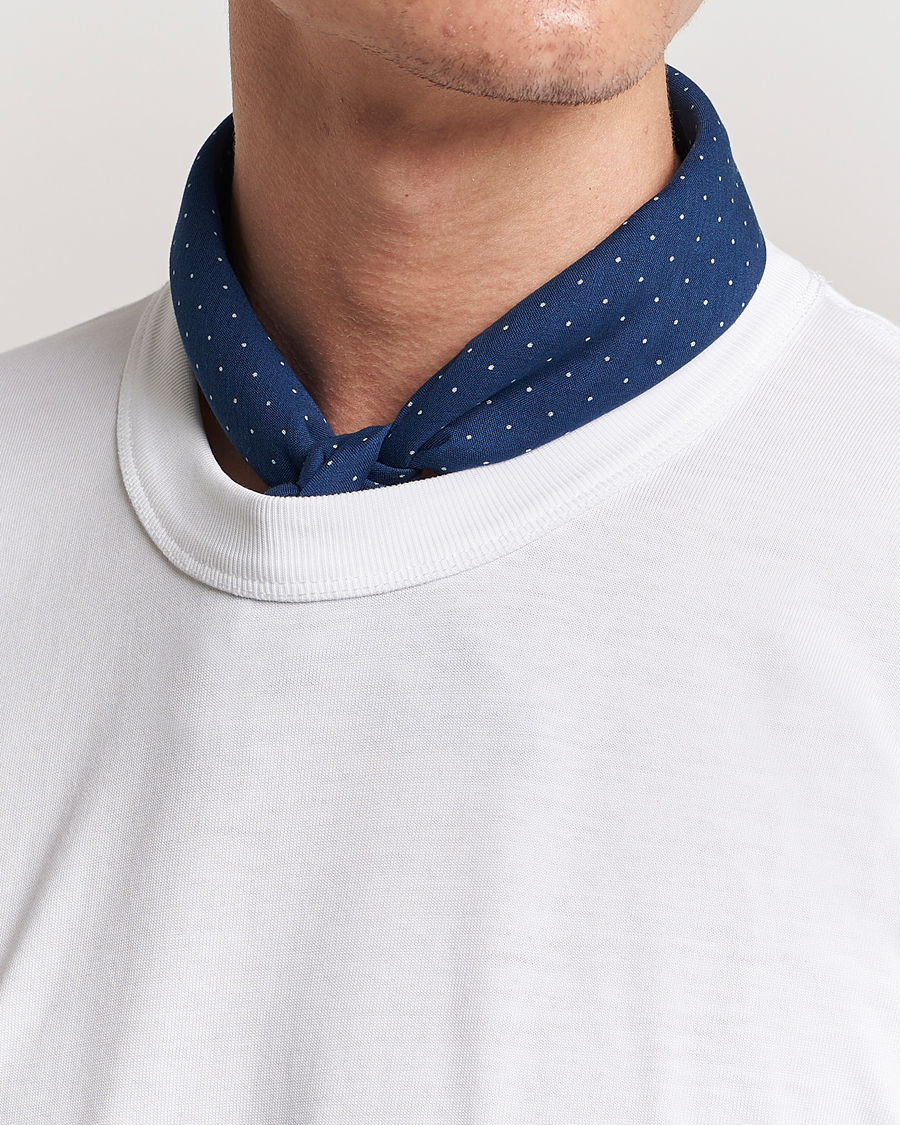 Herren | BEAMS PLUS Bandana 2-Pack Navy | BEAMS PLUS | Bandana 2-Pack Navy