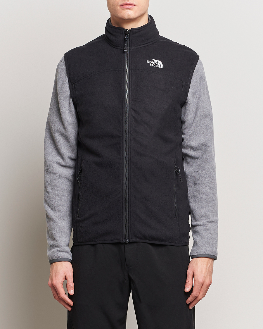 Men |  | The North Face | Glaicer Fleece Vest Black