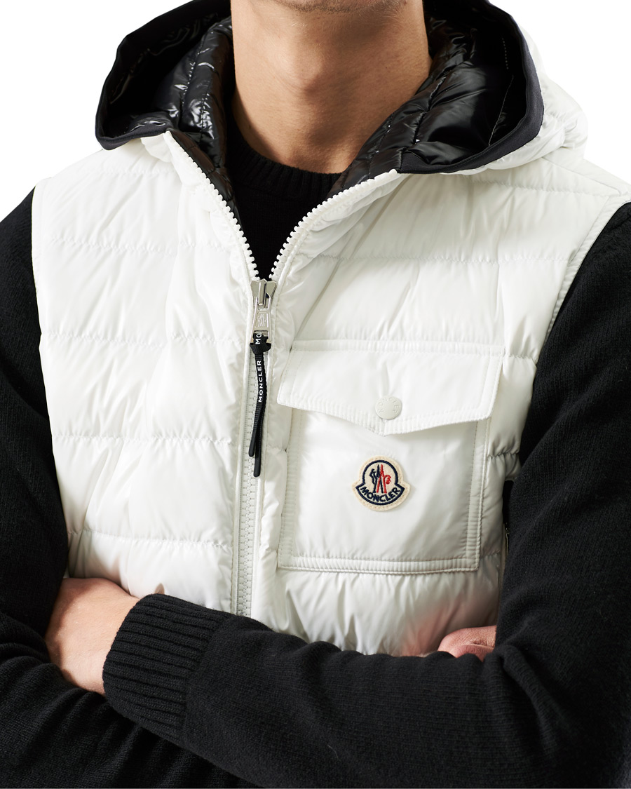 Herren | Jacken | Moncler | Ragot Hooded Down Vest White