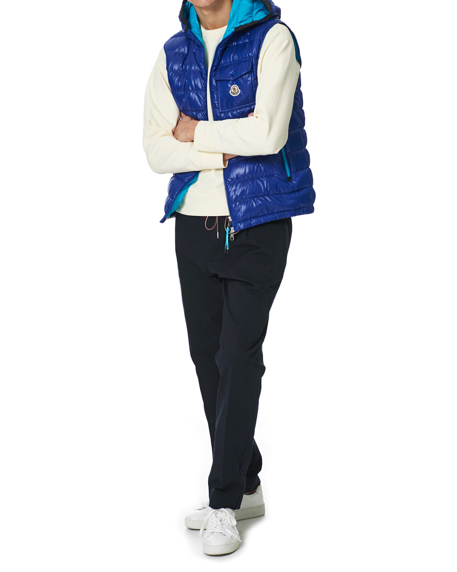Herren | Jacken | Moncler | Ragot Hooded Down Vest Blue