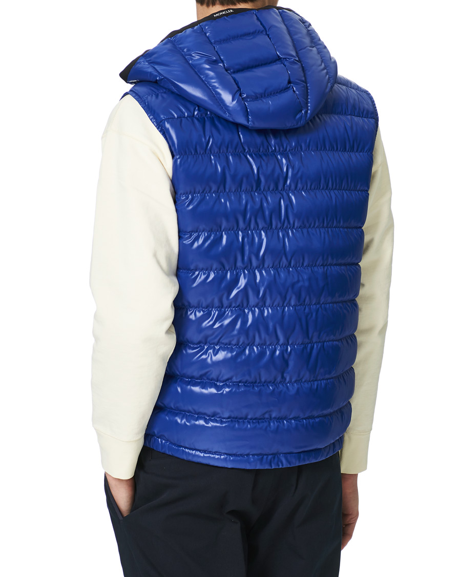 Herren | Jacken | Moncler | Ragot Hooded Down Vest Blue
