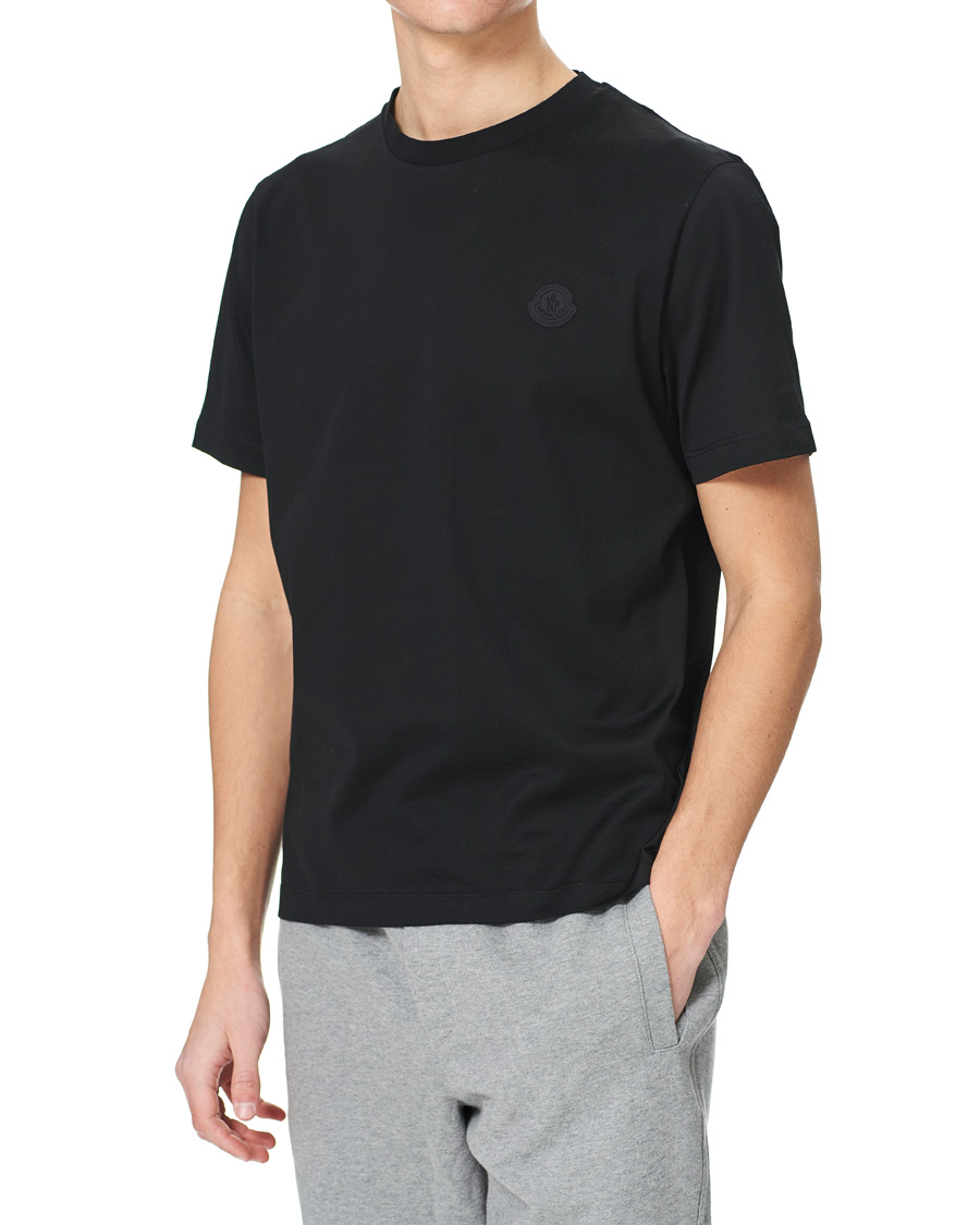 Herren | T-Shirts | Moncler | Back Print Tee Black