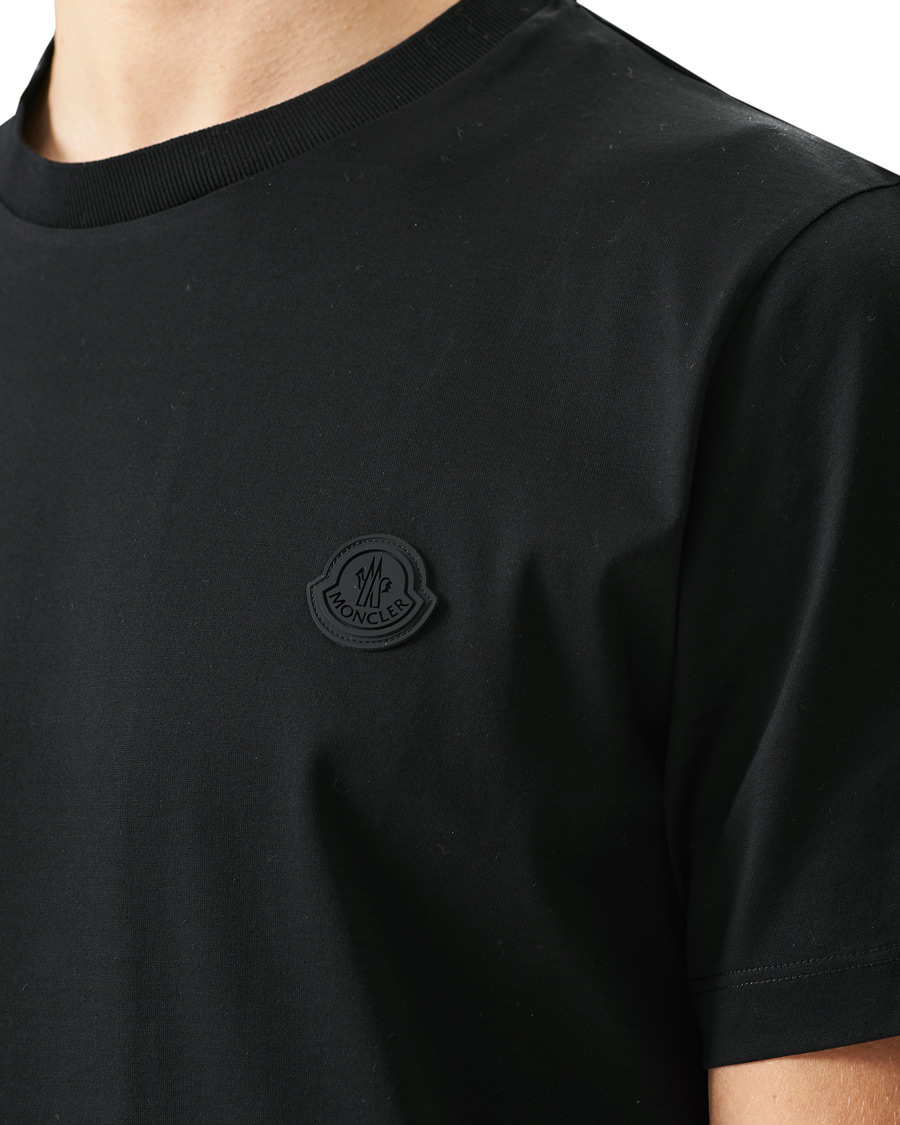 Herren | T-Shirts | Moncler | Back Print Tee Black