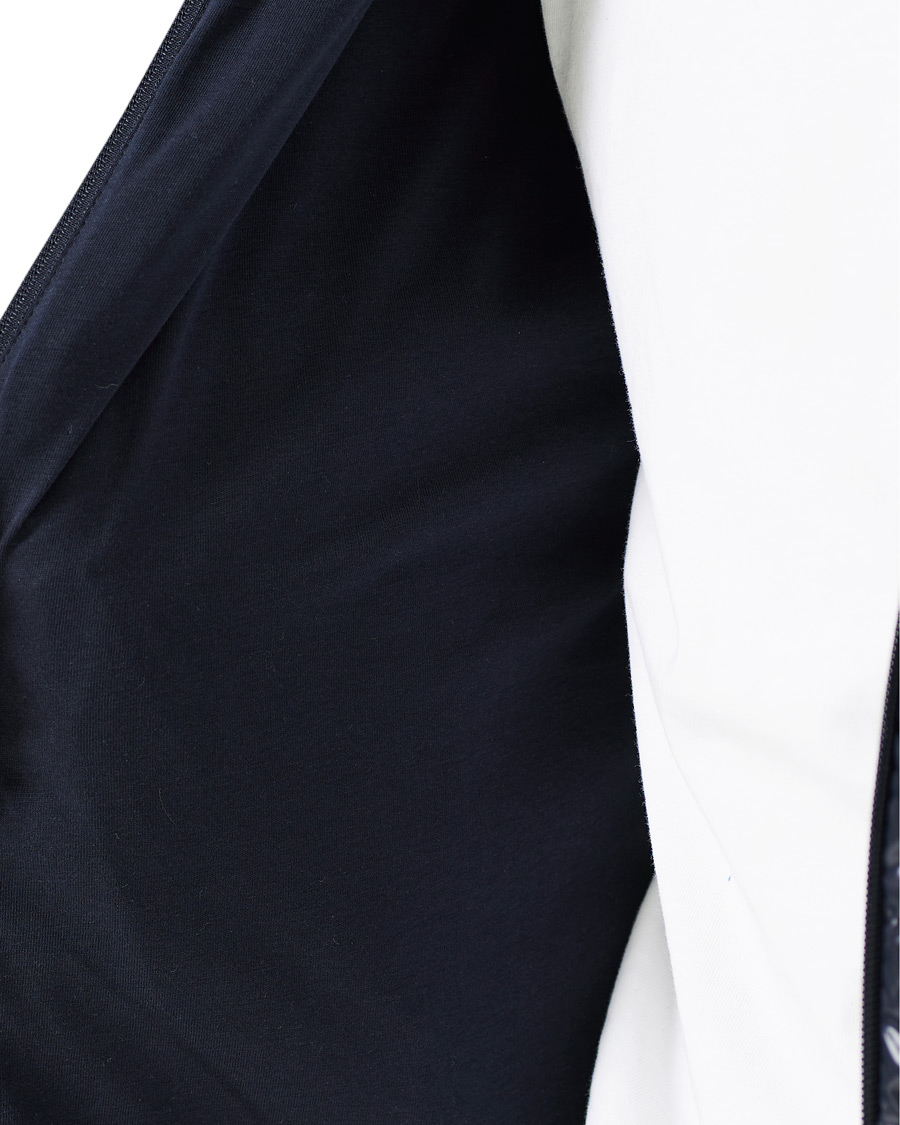 Herren | Pullover | Moncler | Hooded Hybrid Full Zip Navy