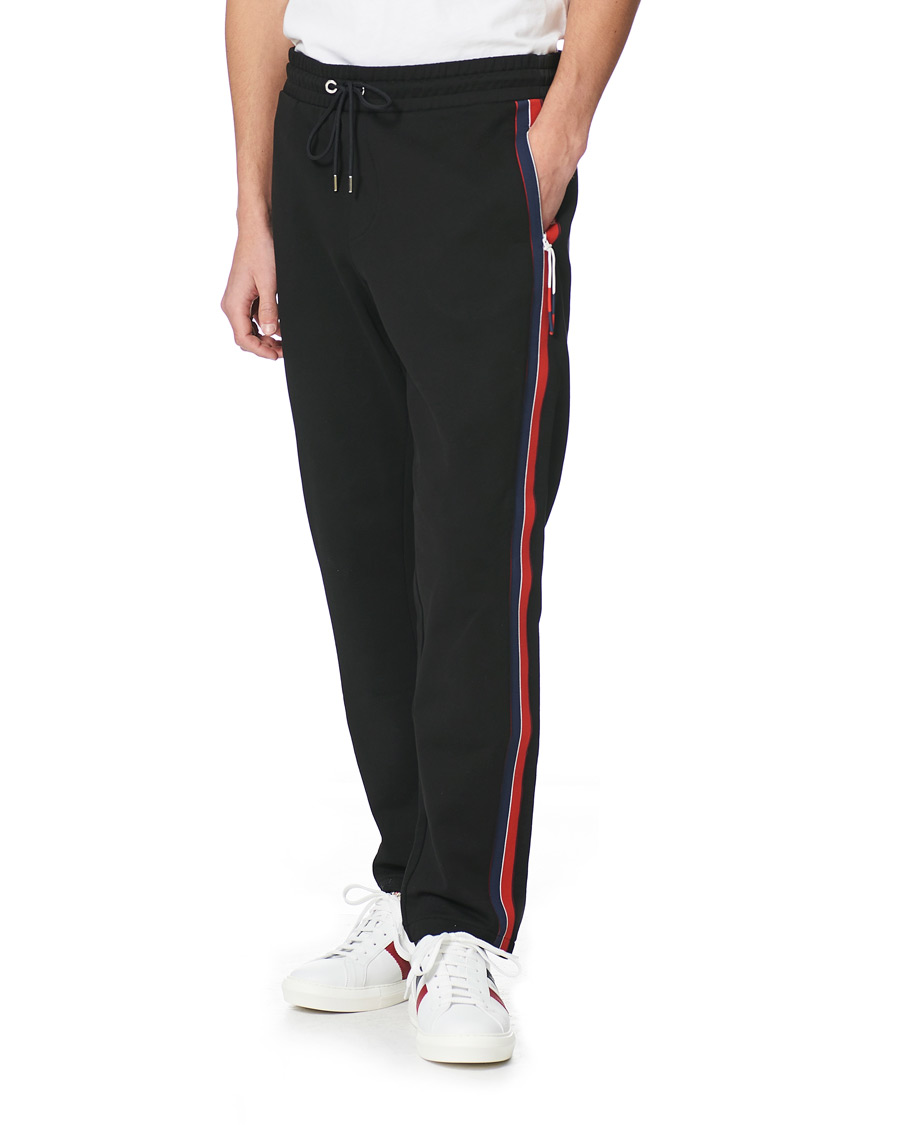 Herren | Hosen | Moncler | Tape Logo Sweatpants Black
