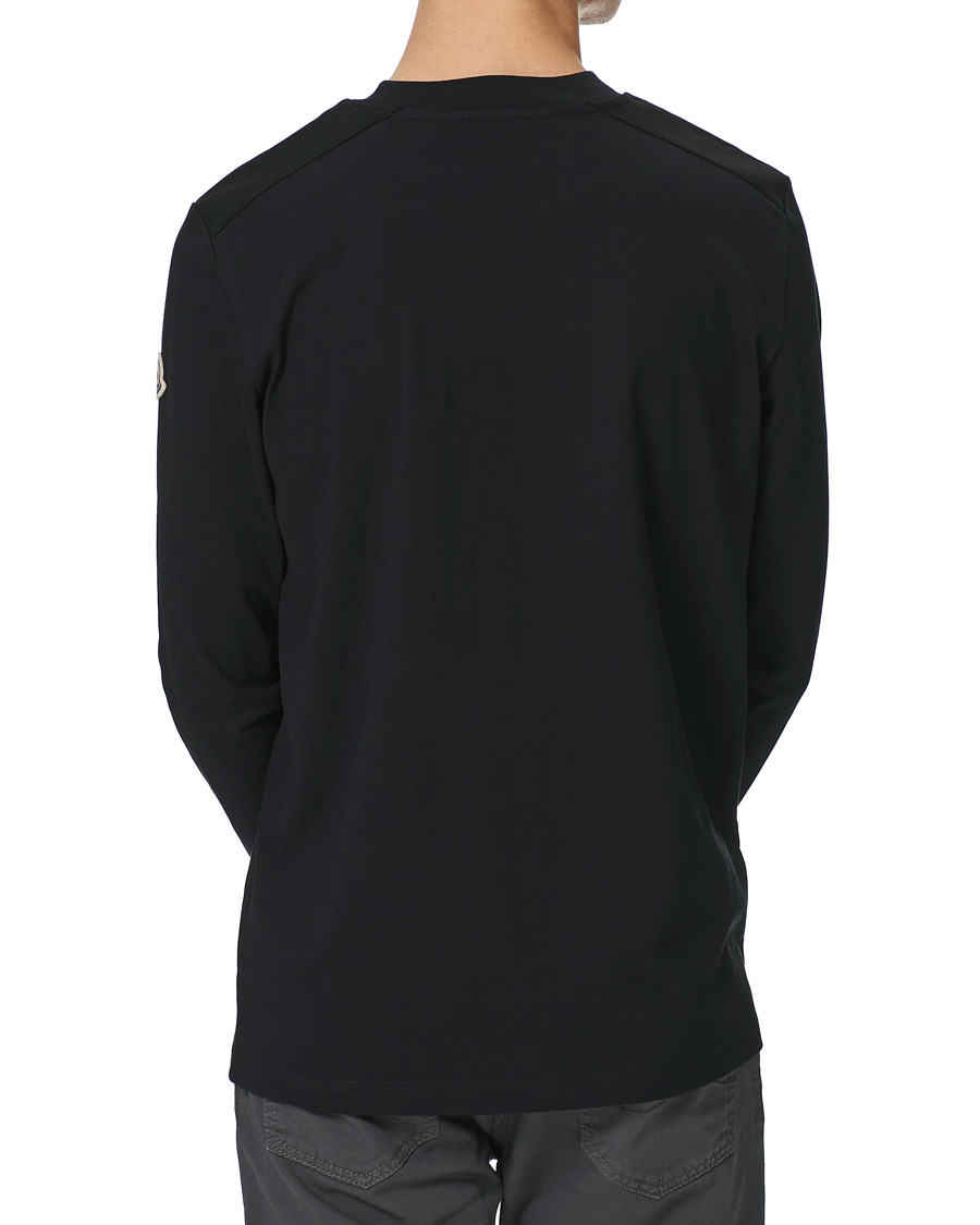 Herren | T-Shirts | Moncler | Long Sleeve T-Shirt Black