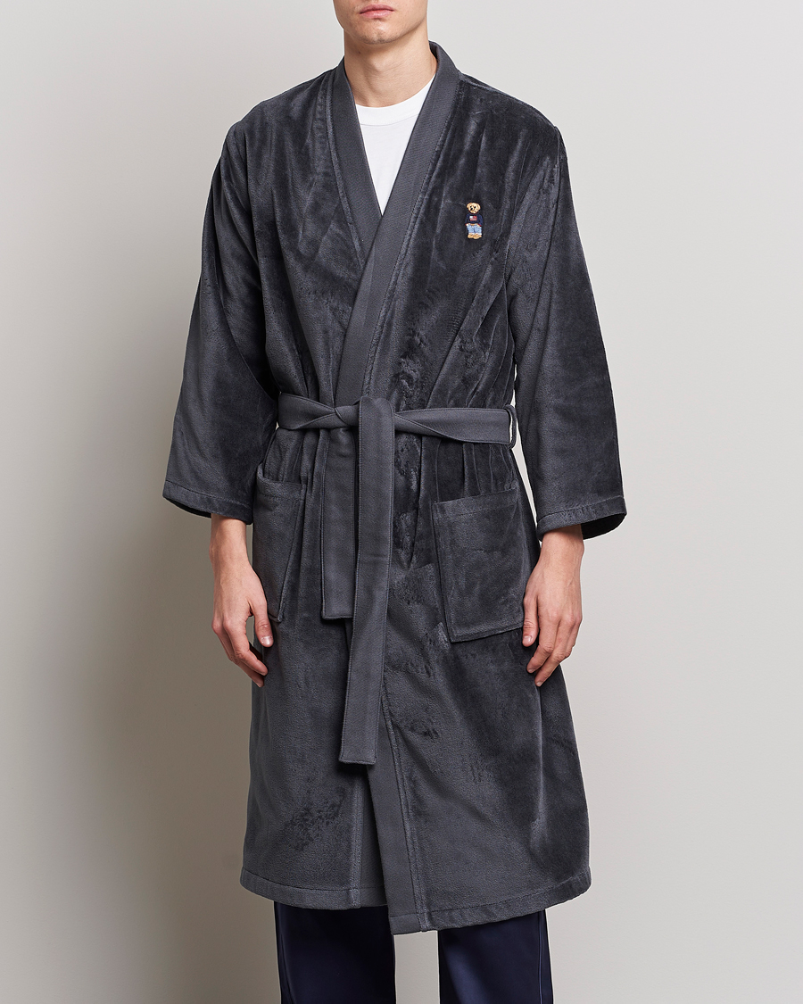 Herren | Ralph Lauren Home | Ralph Lauren Home | Flag Sweater Bear Bathrobe Charcoal