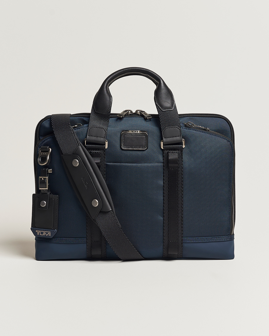 Herren | Taschen | TUMI | Alpha Bravo Acadamy Brief Navy