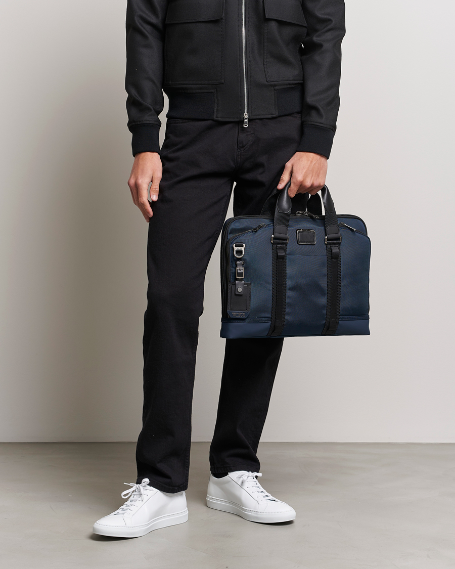 Herren | Taschen | TUMI | Alpha Bravo Acadamy Brief Navy