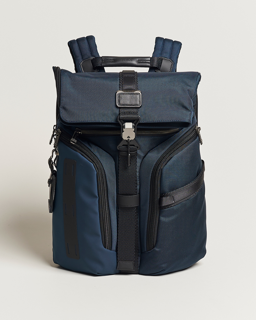 TUMI Alpha Bravo Logistics Backpack Navy bei Care of Carl