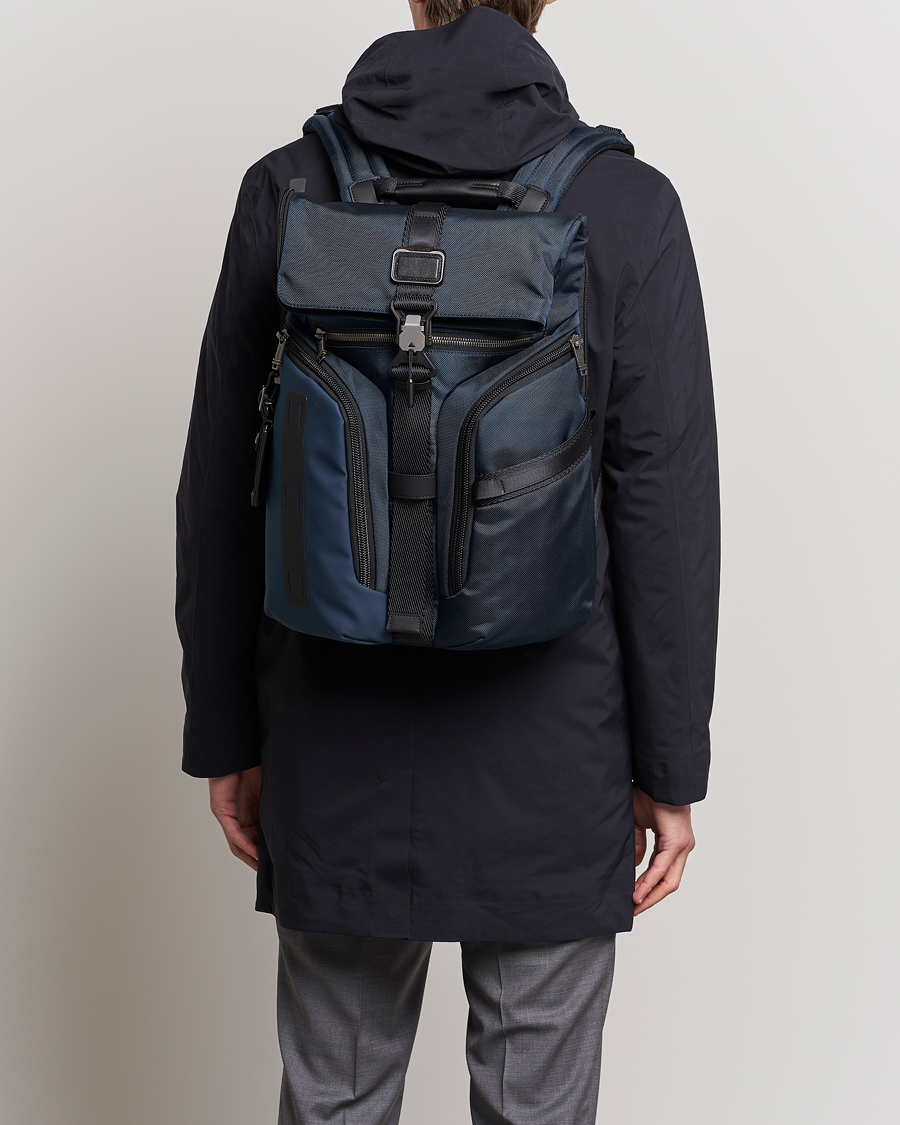 Men | TUMI | TUMI | Alpha Bravo Logistics Backpack Navy