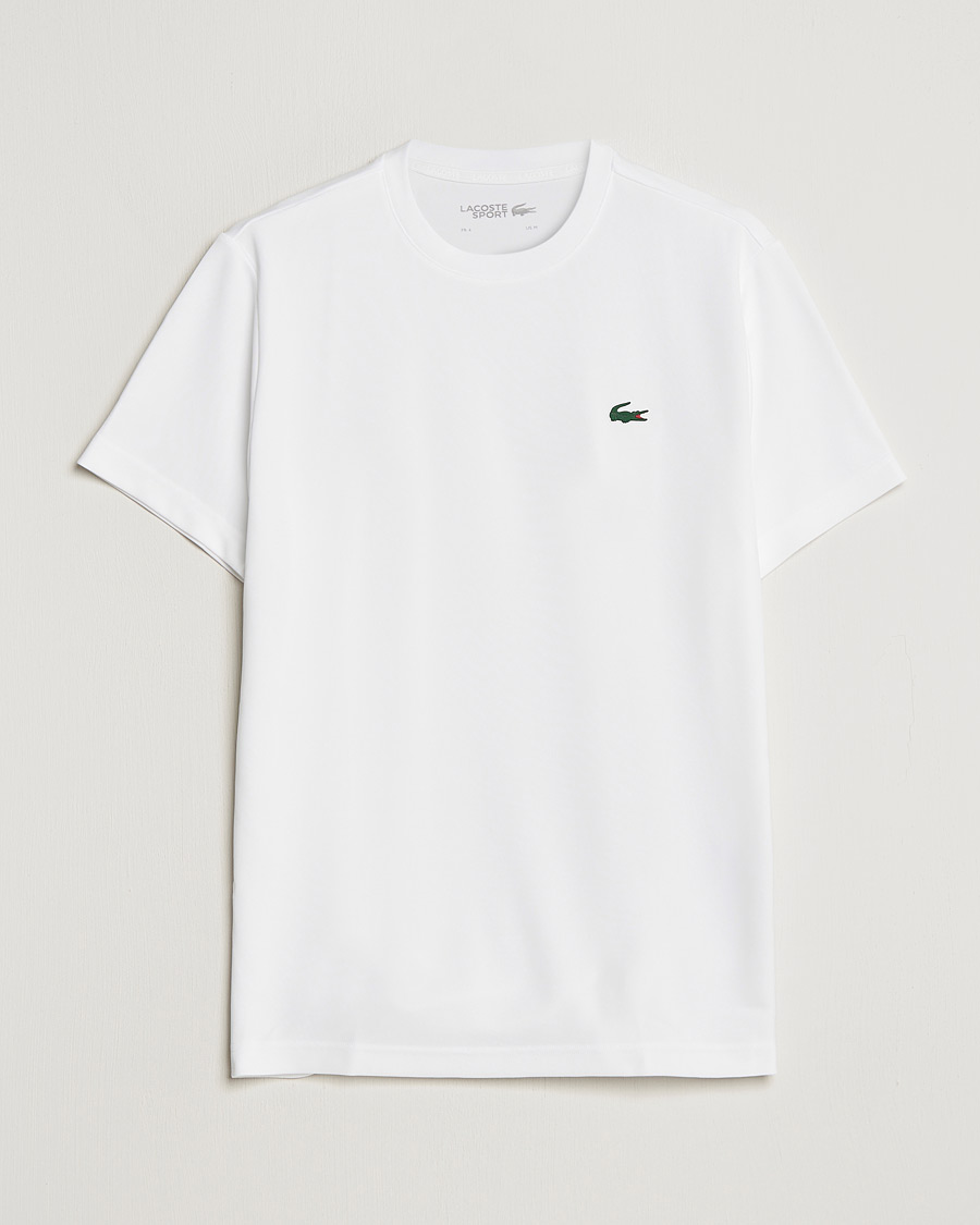 Herren | T-Shirts | Lacoste Sport | Performance Crew Neck T-Shirt White