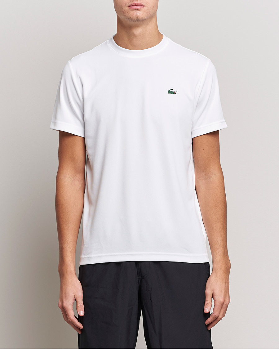 Herren |  | Lacoste Sport | Performance Crew Neck T-Shirt White