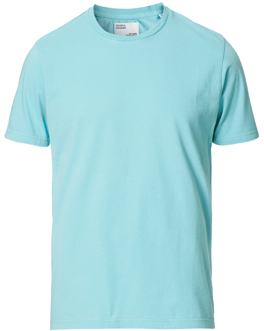 Herren | T-Shirts | Colorful Standard | Classic Organic T-Shirt Teal Blue