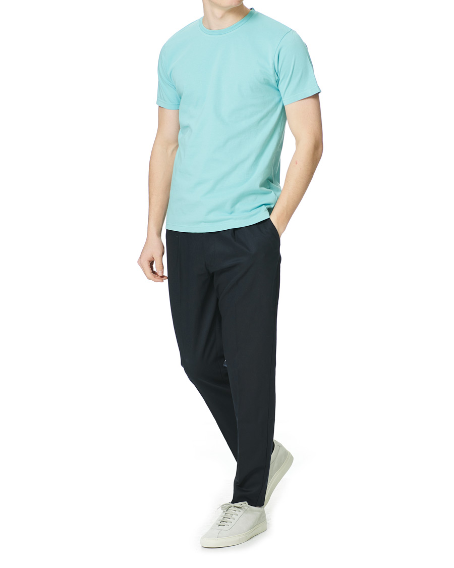 Herren | T-Shirts | Colorful Standard | Classic Organic T-Shirt Teal Blue