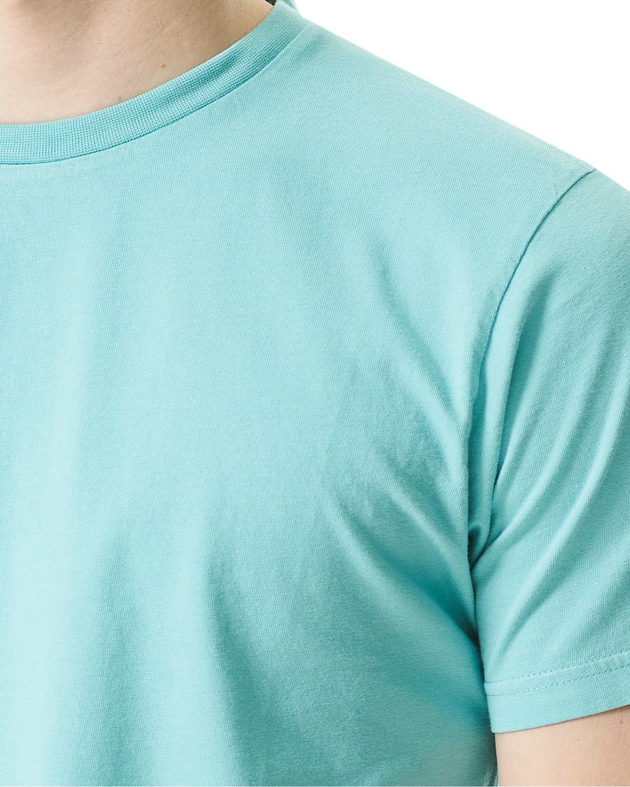 Herren | T-Shirts | Colorful Standard | Classic Organic T-Shirt Teal Blue
