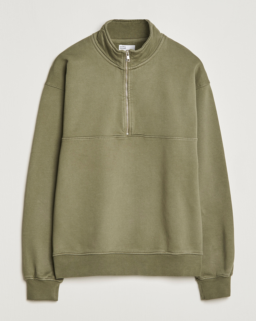 Herren | Special gifts | Colorful Standard | Classic Organic Half-Zip Dusty Olive