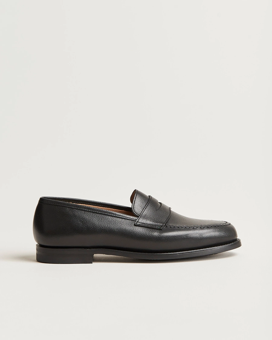 Herren | Crockett & Jones x Tärnsjö Garveri Boston Milled Grain City Sole Black Calf | Crockett & Jones x Tärnsjö Garveri | Boston Milled Grain City Sole Black Calf