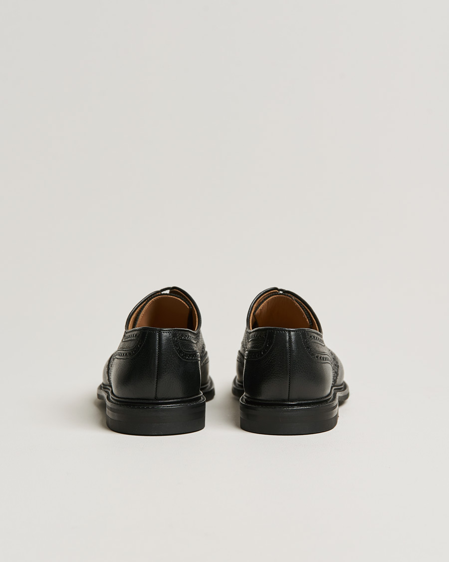 Herren | Crockett & Jones x Tärnsjö Garveri Pembroke Milled Grain City Sole Black Calf | Crockett & Jones x Tärnsjö Garveri | Pembroke Milled Grain City Sole Black Calf