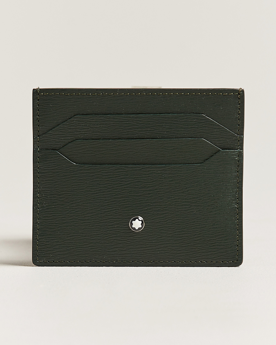 Herren | Montblanc Meisterstück 4810 Pocket Holder 6cc Deep Forest | Montblanc | Meisterstück 4810 Pocket Holder 6cc Deep Forest