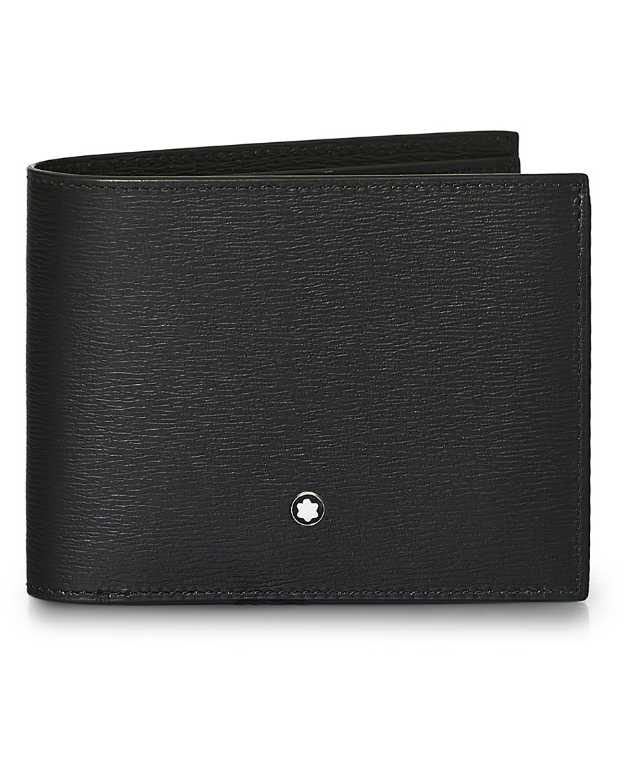 Herren | Montblanc Meisterstück 4810 Wallet 6cc with 2 view pockets Black | Montblanc | Meisterstück 4810 Wallet 6cc with 2 view pockets Black