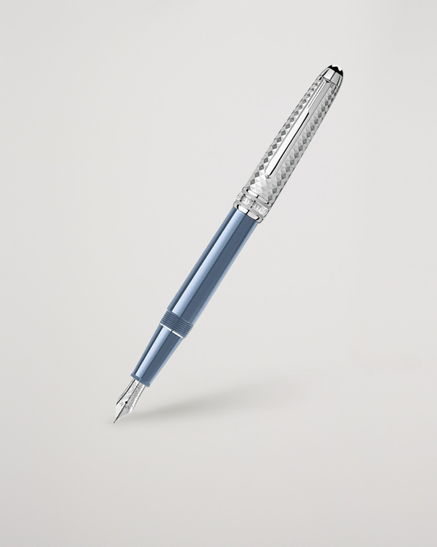 Herren | | Montblanc | Meisterstück Glacier Doué Fountain Pen Blue