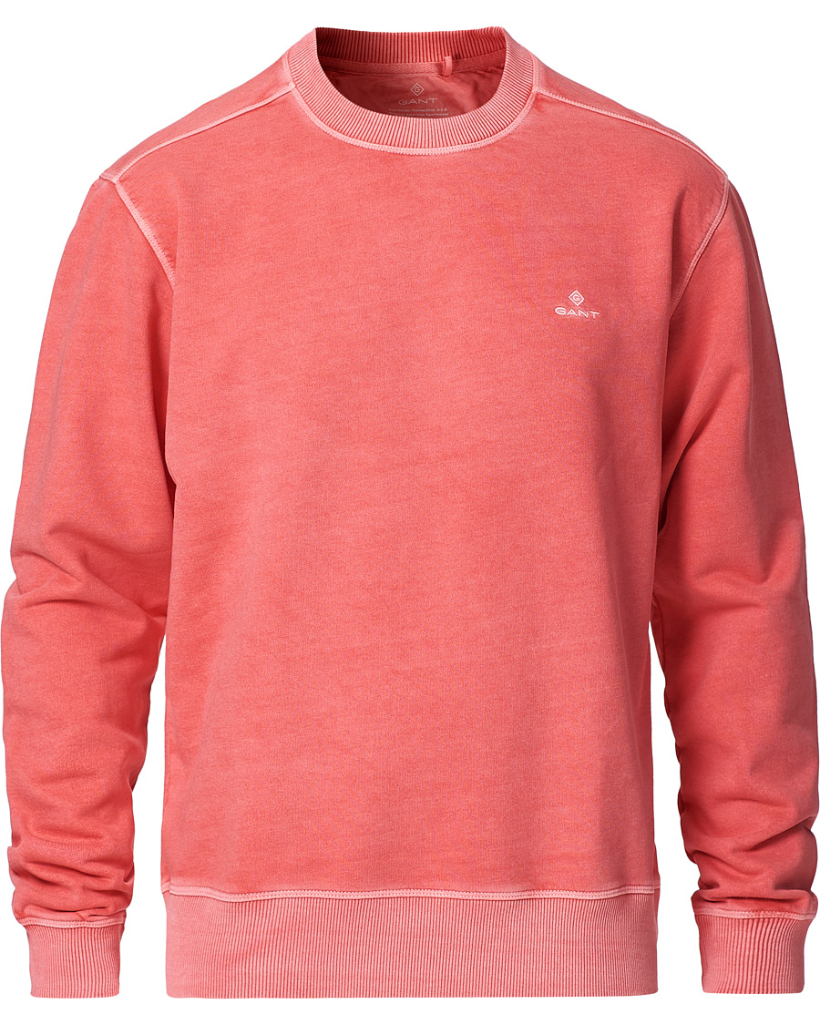 Herren | Pullover | GANT | Sunbleached Crew Neck Sweatshirts Watermelon Pink