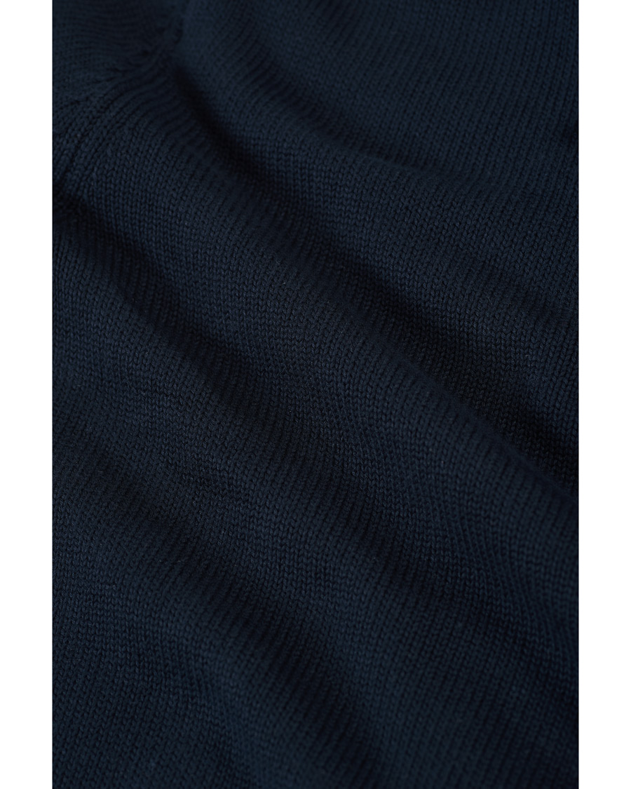 Herren | Pullover | GANT | Rough Weather Half-Zip Sweater Evening Blue