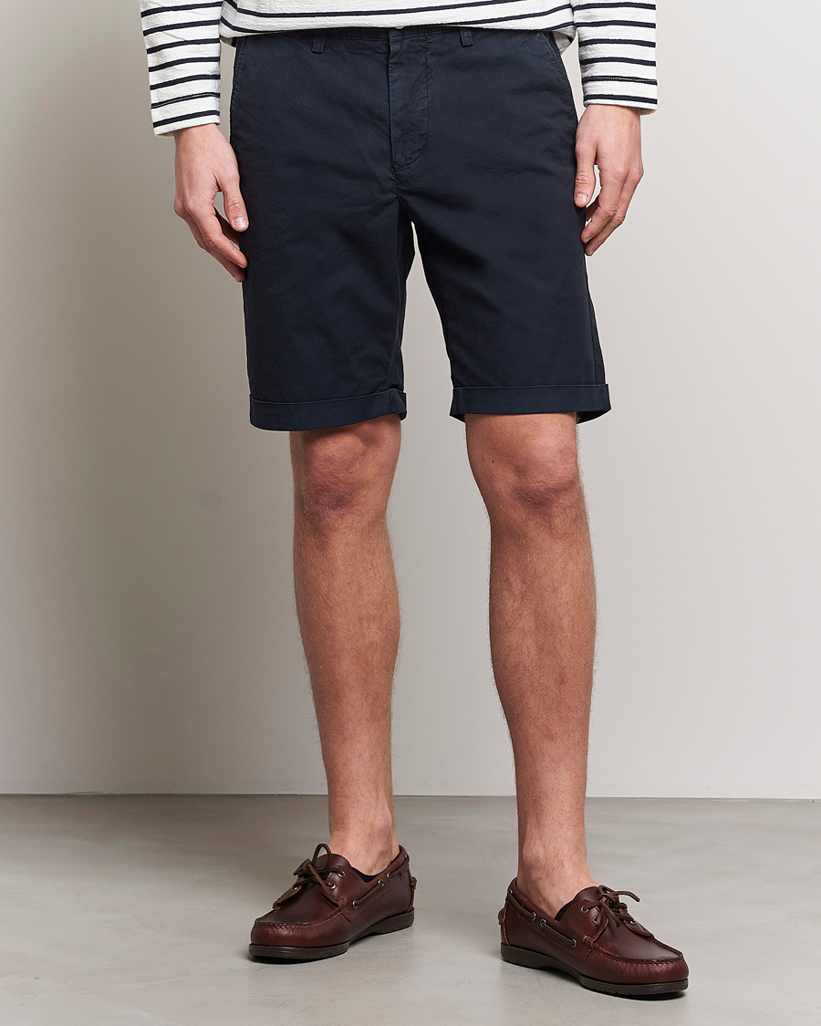 Herren | Chinoshorts | GANT | Regular Sunbleached Shorts Marine