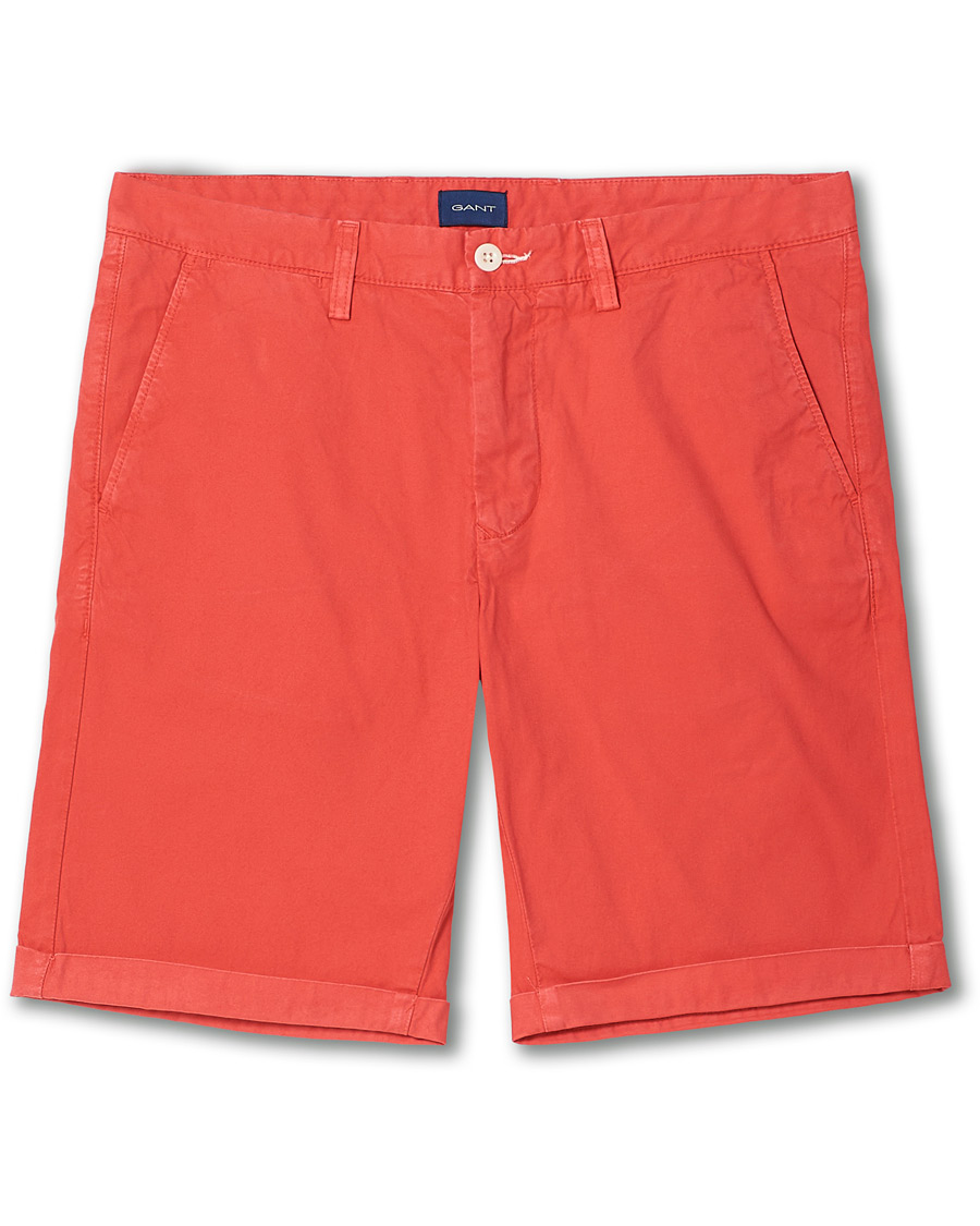 Herren | Shorts | GANT | Regular Sunbleached Shorts Watermelon Pink