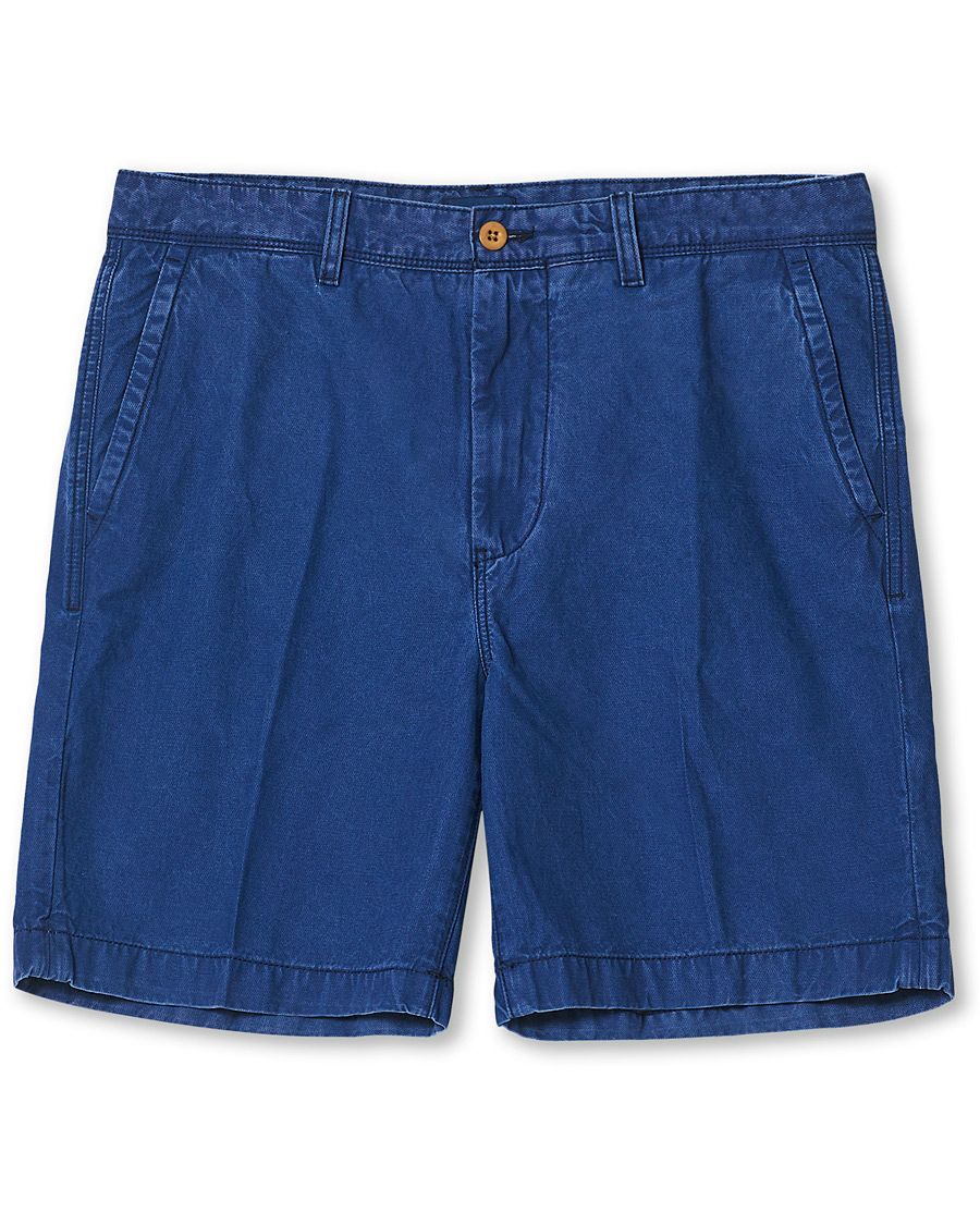 Herren | Shorts | GANT | Foam Dyed Shorts Indigo Blue