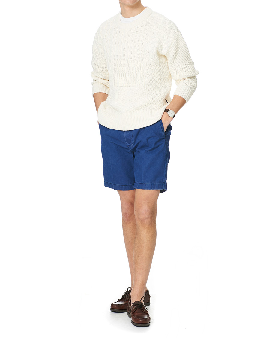 Herren | Shorts | GANT | Foam Dyed Shorts Indigo Blue