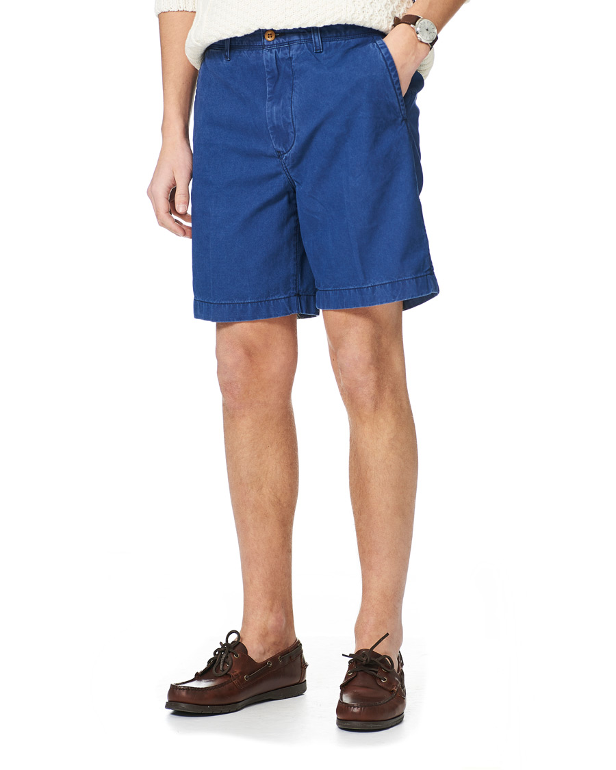 Herren | Shorts | GANT | Foam Dyed Shorts Indigo Blue