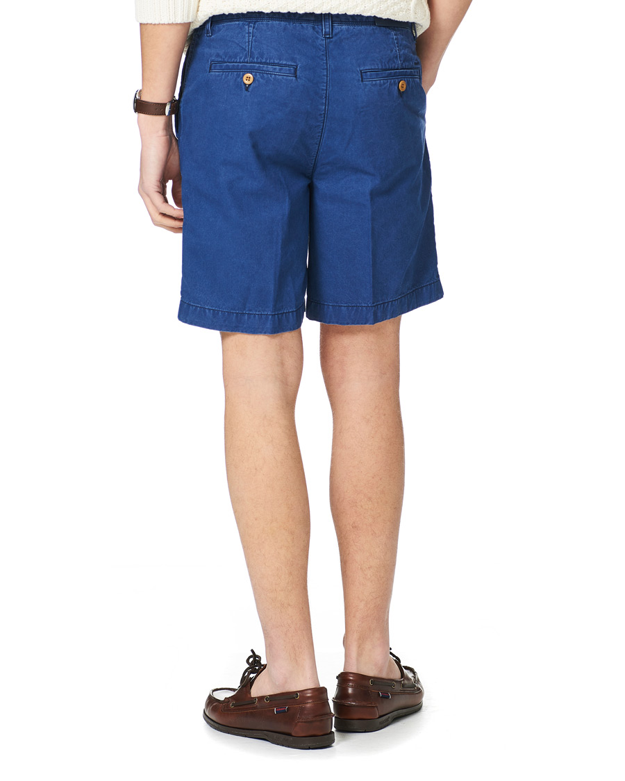 Herren | Shorts | GANT | Foam Dyed Shorts Indigo Blue
