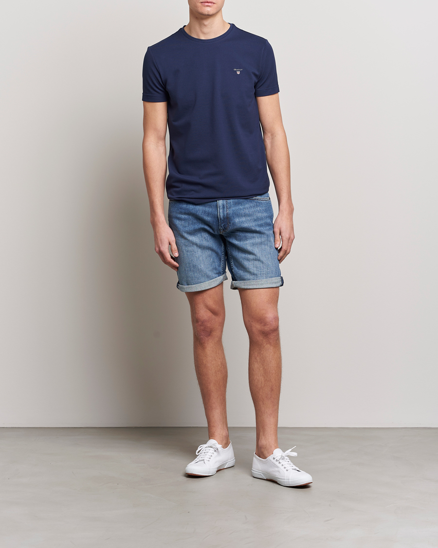 Herren | Shorts | GANT | Arley Denim Shorts Light Blue