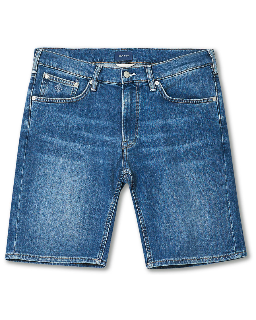 Herren | Shorts | GANT | Arley Jeans Shorts Semi Light Blue