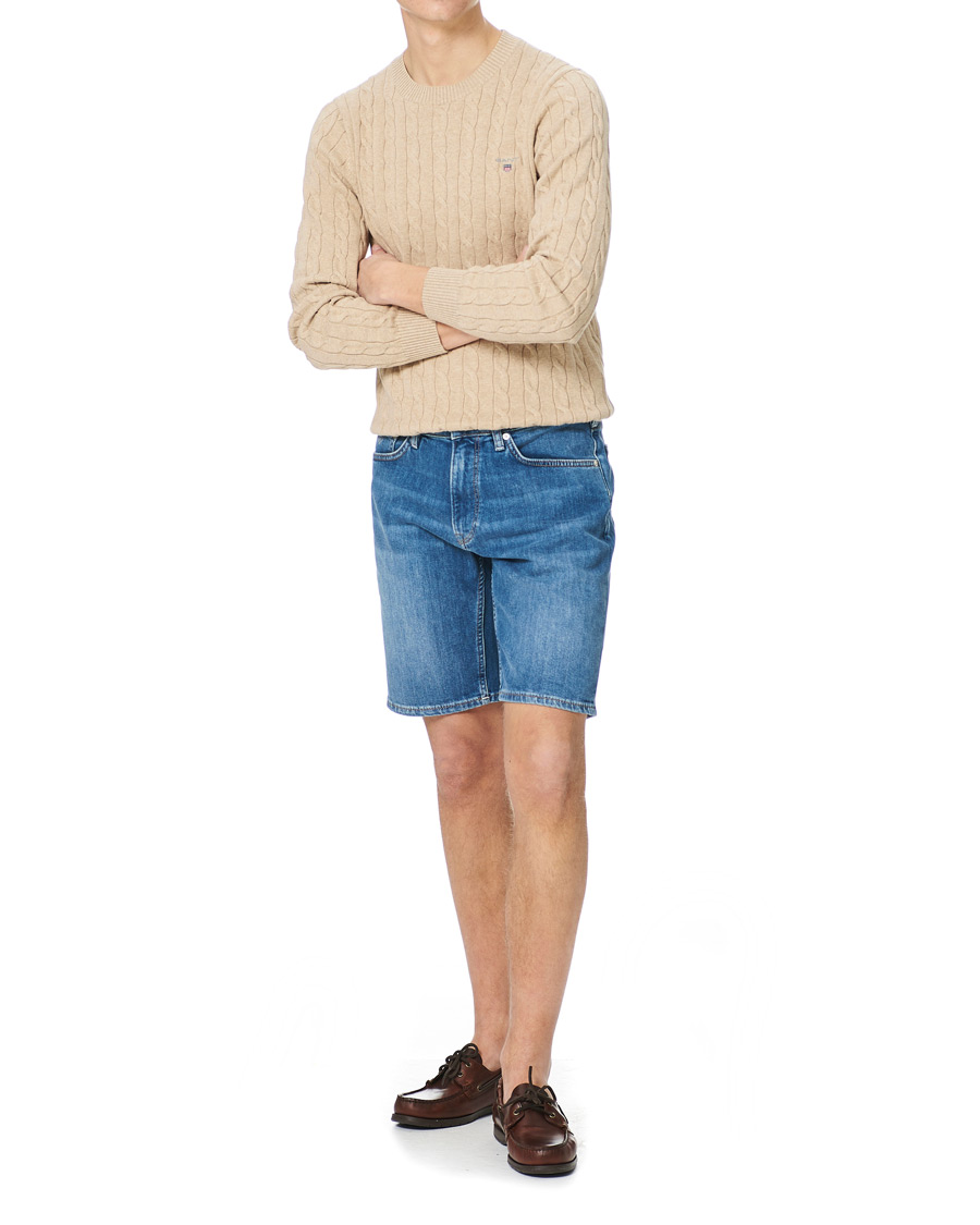 Herren | Shorts | GANT | Arley Jeans Shorts Semi Light Blue