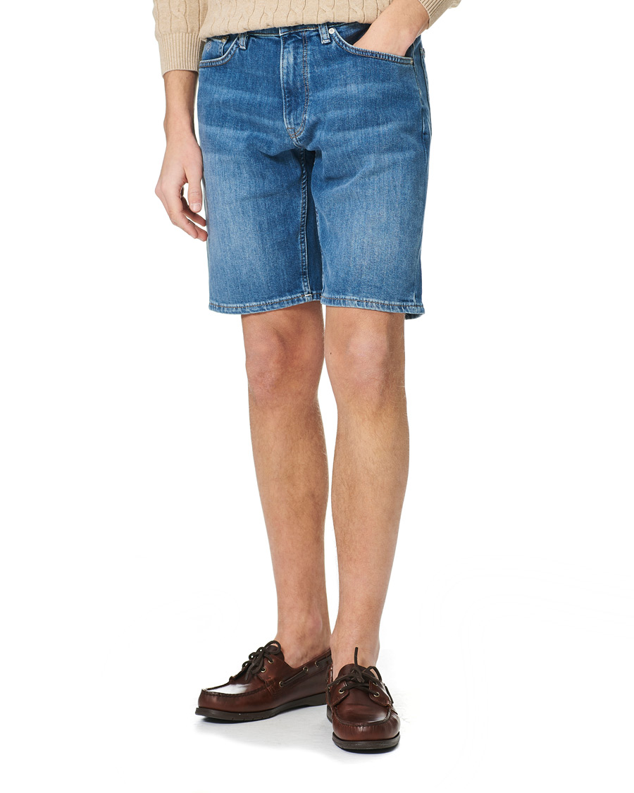 Herren | Shorts | GANT | Arley Jeans Shorts Semi Light Blue