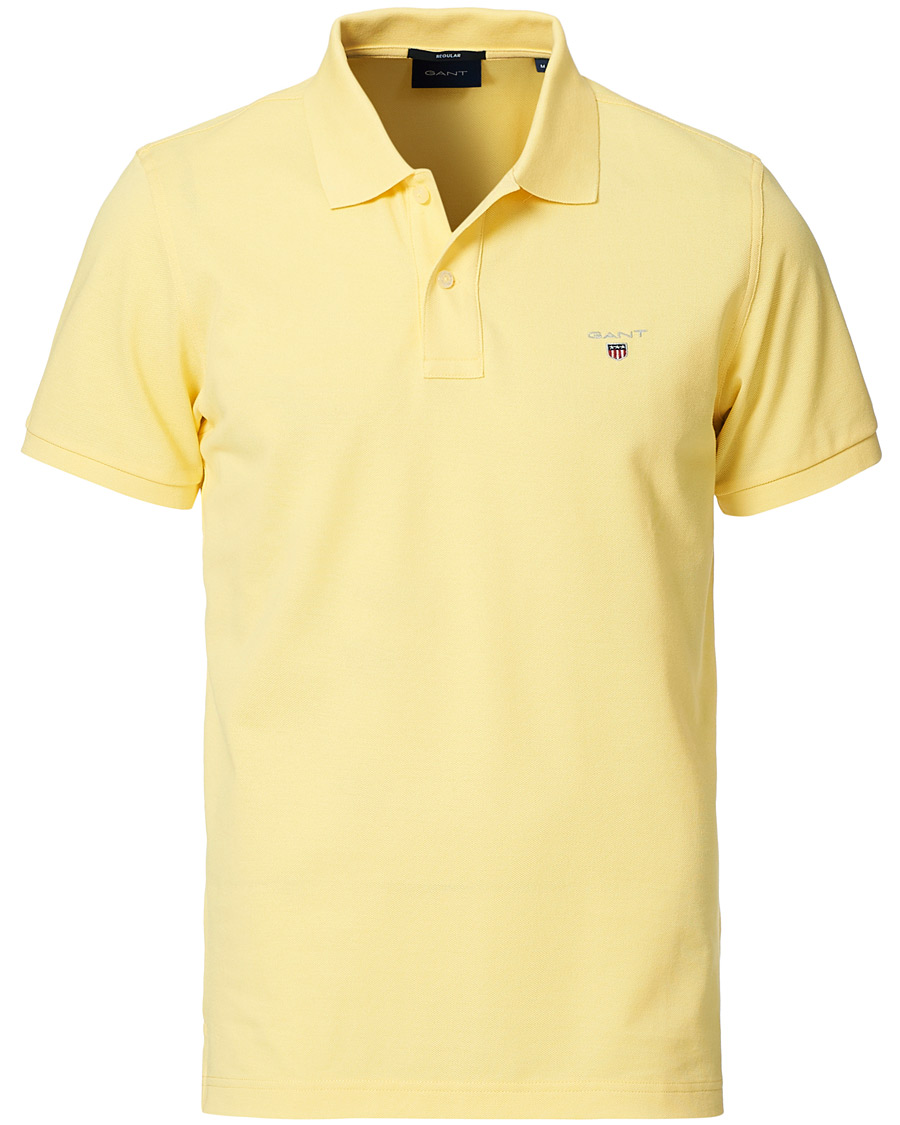 Herren | Poloshirts | GANT | The Original Polo Banana Yellow